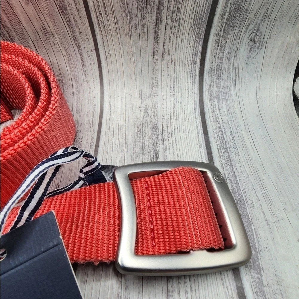 Vineyard Vines Belt Jetty Red Size XS